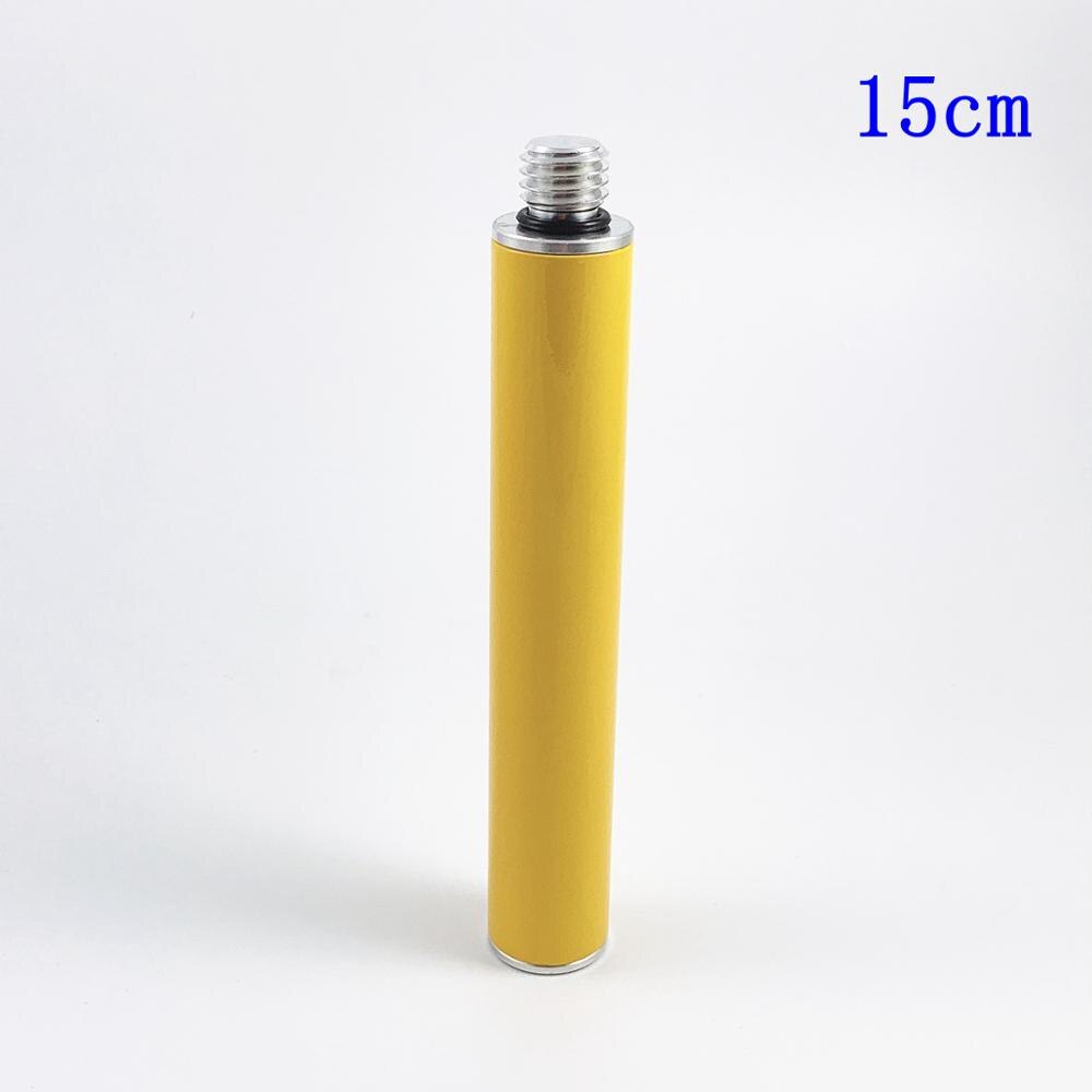 2 stuks 5/8 x 11 antenne verlengstuk gps meetstok voor gnss prisma gele paal 10cm 15cm 25cm 30cm 50cm 60cm: 15cm
