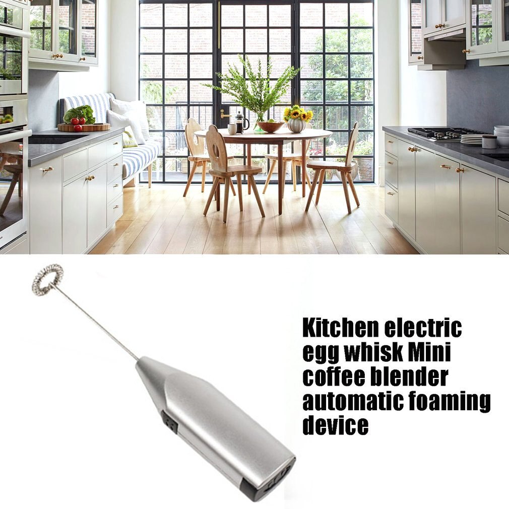 Keuken Elektrische Ei Garde Mini Koffie Blender Automatische Melk Melk Schuimende Apparaat Roer Bar