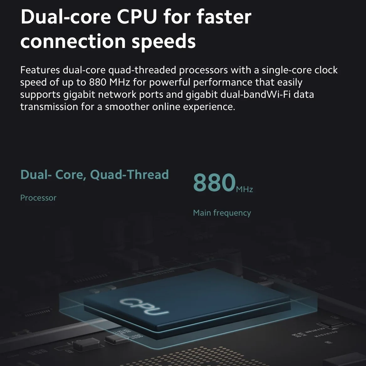 XIAOMI Router 4A Gigabit Version AC1200 2.4GHz 5GHz WiFi 1167Mbps Repeater 128MB DDR3 High Gain 4 Antennas Network Extender