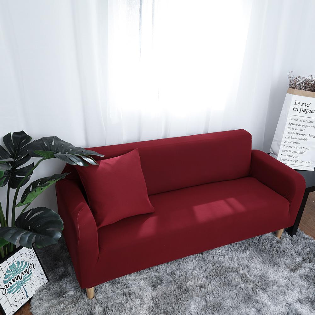 All-inclusive elastische stretch bankhoes antislip zachte bankhoes wasbare meubelbeschermer voor een-/twee-/driezits