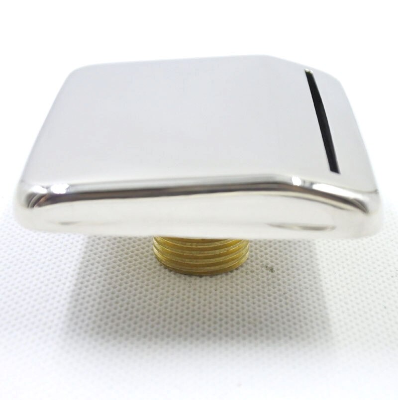 Small square stainless steel tub waterfall, spa water Curtain,75x63.5 mm Massage bathtub accessories