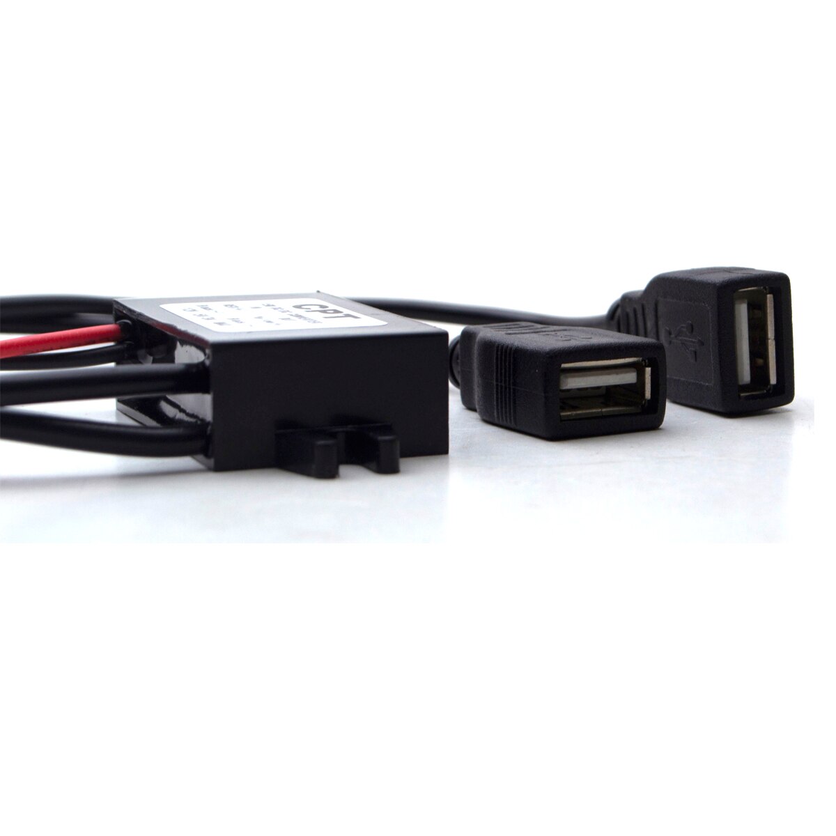 Convertidor de potencia de coche de DC-DC de 12V a 5V, 3a y 15W, Micro Mini USB, fuente de alimentación de reducción de voltaje, adaptador de salida, protección automática de bajo calor