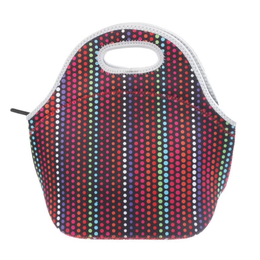 Dikke Vrouwelijke Lunch Voedsel Box Zak Geïsoleerde Thermische Voedsel Picknick Lunch Tassen Voor Vrouwen Kids Mannen Cooler Tote Bag case: Style 1