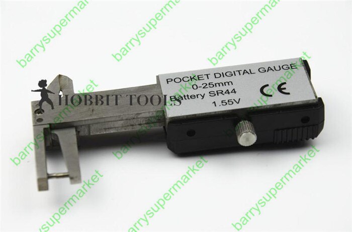 0-25mm Digital Diamond Gem Gauge Minitype three-purpose digital caliper Digital thickness gauge