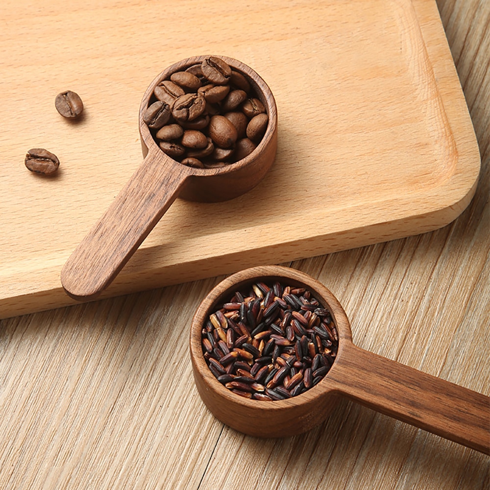 Kaffee Scoop Lange Griff Kaffee Löffel Zucker Pulver Tee Scoop Küche Messlöffel Abdichtung Halten Frische Kaffee Zubehör