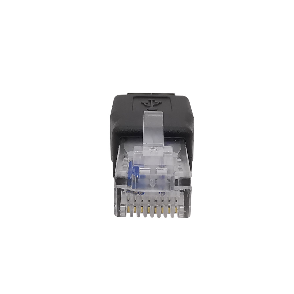 1/2/5 Stück RJ45 auf USB A Laptop LAN Netzwerkkabel Adapter Buchse auf Stecker Ethernet Konverter Stecker USB 2.0 AF-Anschluss