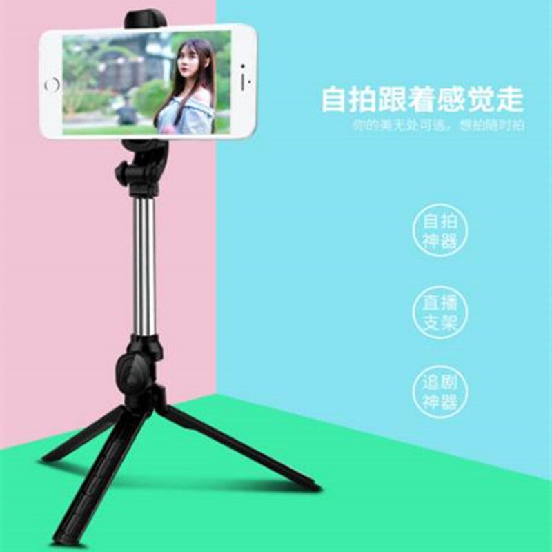 Selfie Stick Treppiede - XT10 - Telecomando Bluetooth - Orizzontale e Verticale - Portatile