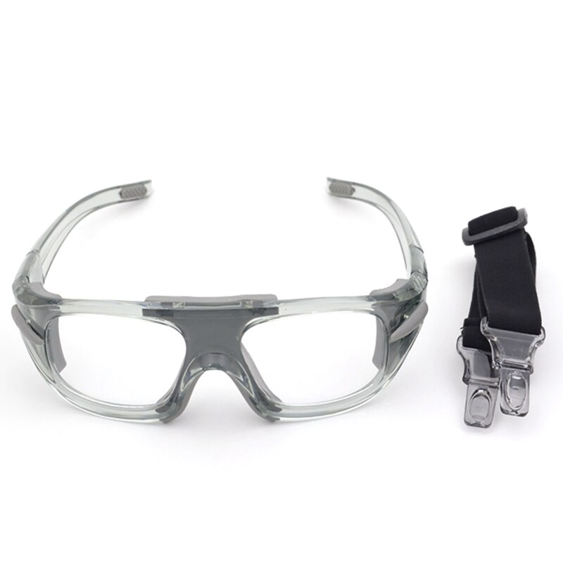 Sports Goggles Frame Adjustable Explosion-proof Windproof Dust-proof Anti-fog Soccer Basketball Safety GogglesZi