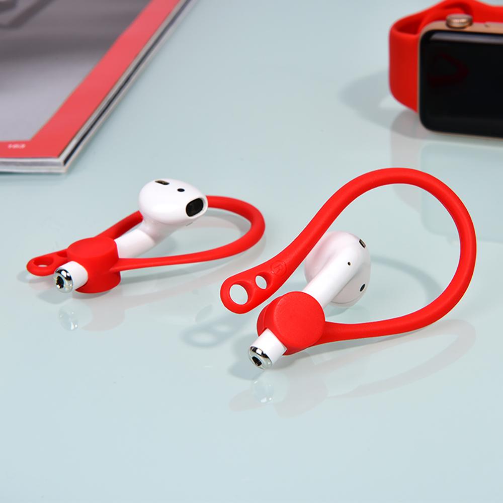 Protective Air pods Earhook Holder for Airpods 2 Apple Wireless Earphone Ear Hook Earpods Silicone Sport Anti-lost Accessories
