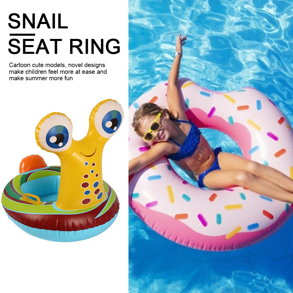 Wasser Schwimm Trinken Tasse Halter Zubehör Kinder Glatte Schwimmen Sitz Kreis Cartoon Druck Aufblasbare Float Ring