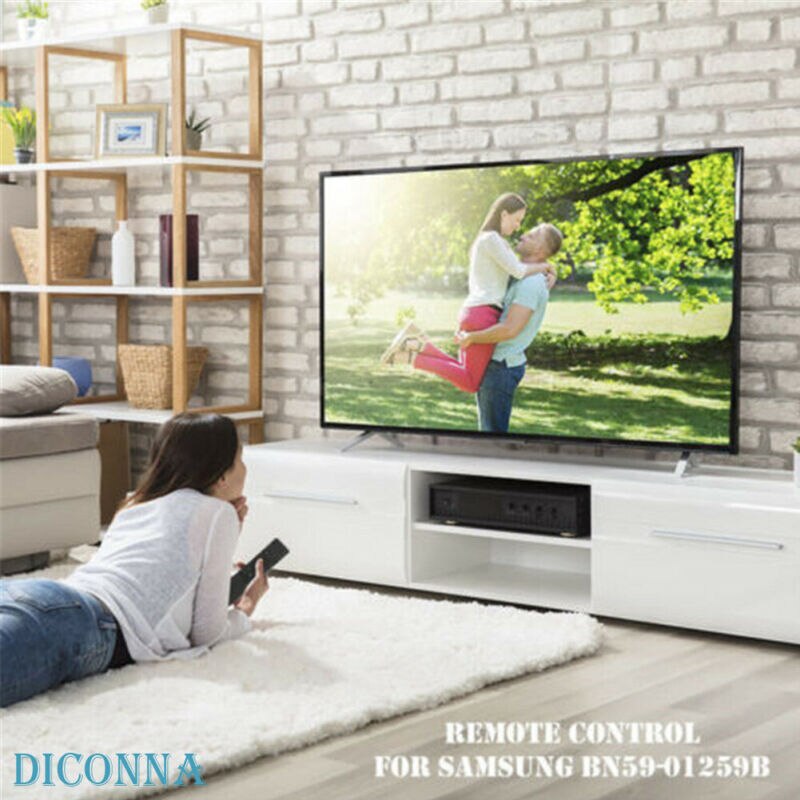 Mando a distancia inteligente 4K HD para TV, para SAMSUNG, Serie 6, 7, 8, 9, BN59-01259B, 01260A, negro