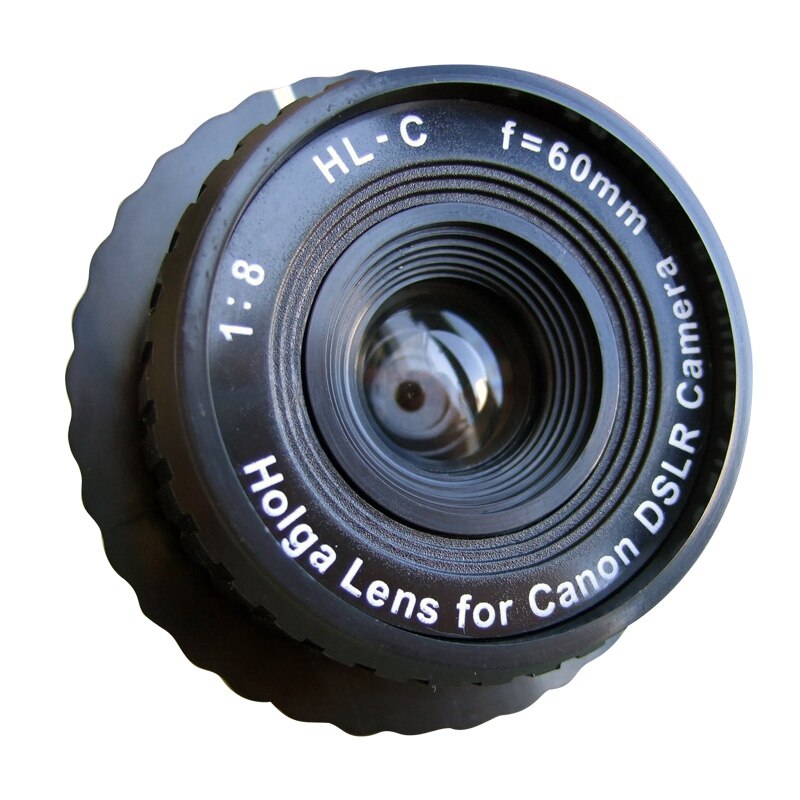 NEUE Holga HL-C 60 mm f/8,0 Objektiv Für Canon DSLR SLR Kamera Schwarz Teile Kameras Zubehör