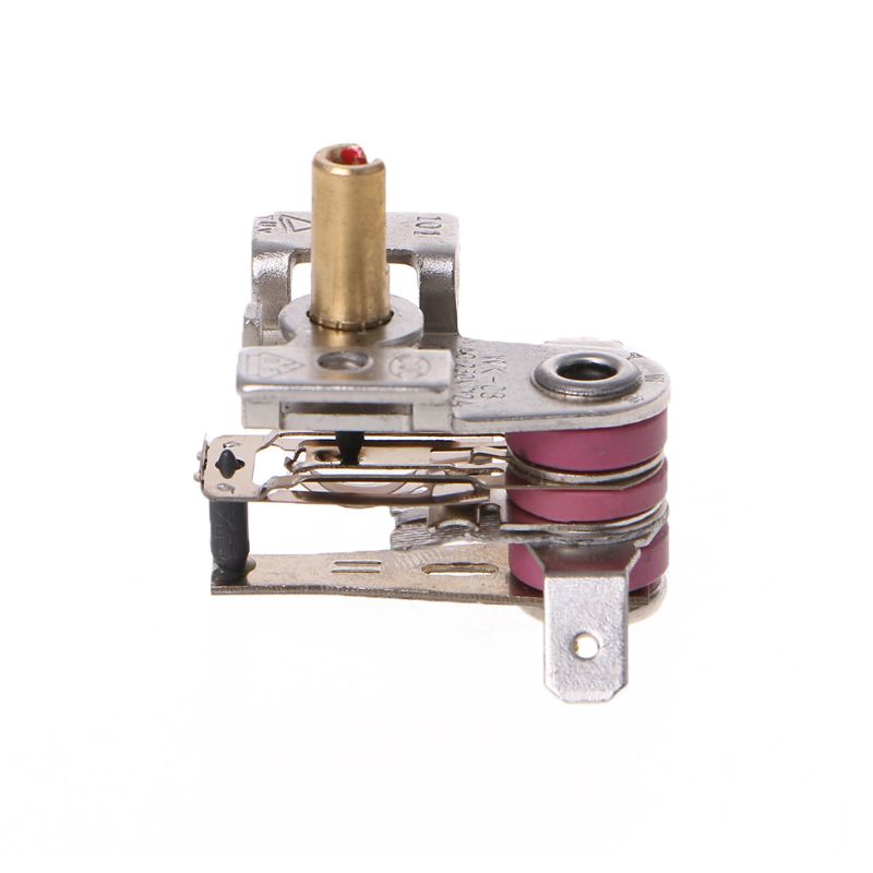 AC 250V 16A Adjustable 90 Celsius Temperature Switch Bimetallic Heating Thermostat KDT-200