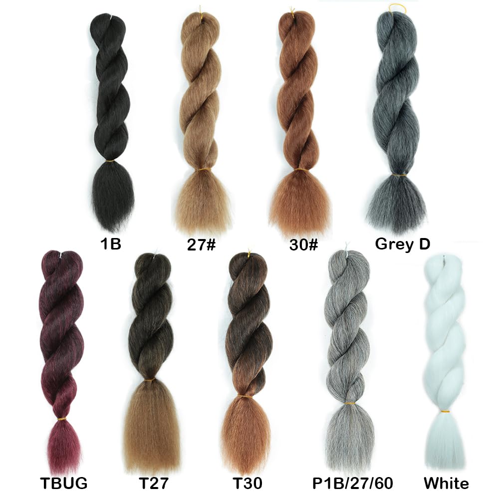 Crochet Vixen Braids Style Bundles 26inch Kinky straight Crochet Natural Black Synthetic Fibers for black women Hair Extension
