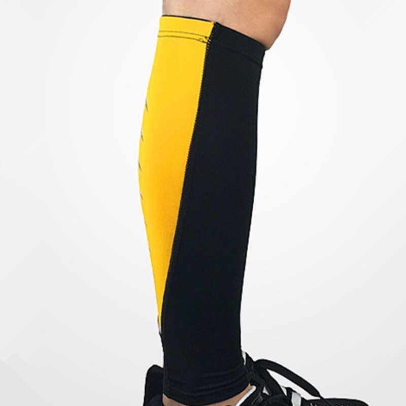 1 paar Compressie Outdoor Running Scheenbeschermers Ademend Basketbal Kalf Mouwen Fietsen Voetbal Sokken Sport Veiligheid Protector