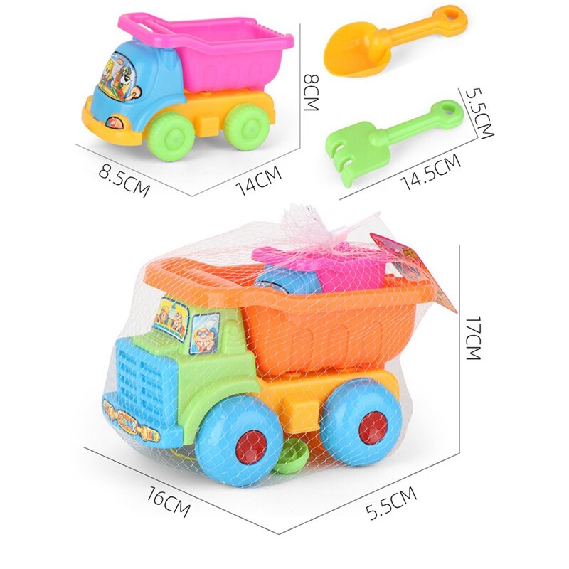 Children's Beach Buggy 6-Piece Suit Parent-Child Play House Educational Toys