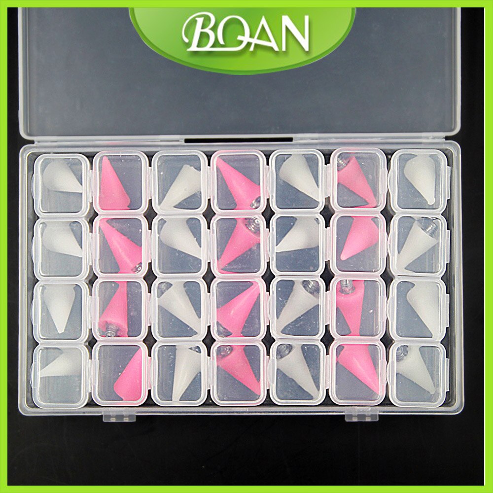 BQAN Austauschbare Nagel Punktierung Wachs Bleistift Kopf Perlen Strass Edelsteine Pflücker Wachs Kopf Selbst-kleber Nagel Tipps Pflücken Nagel pinsel