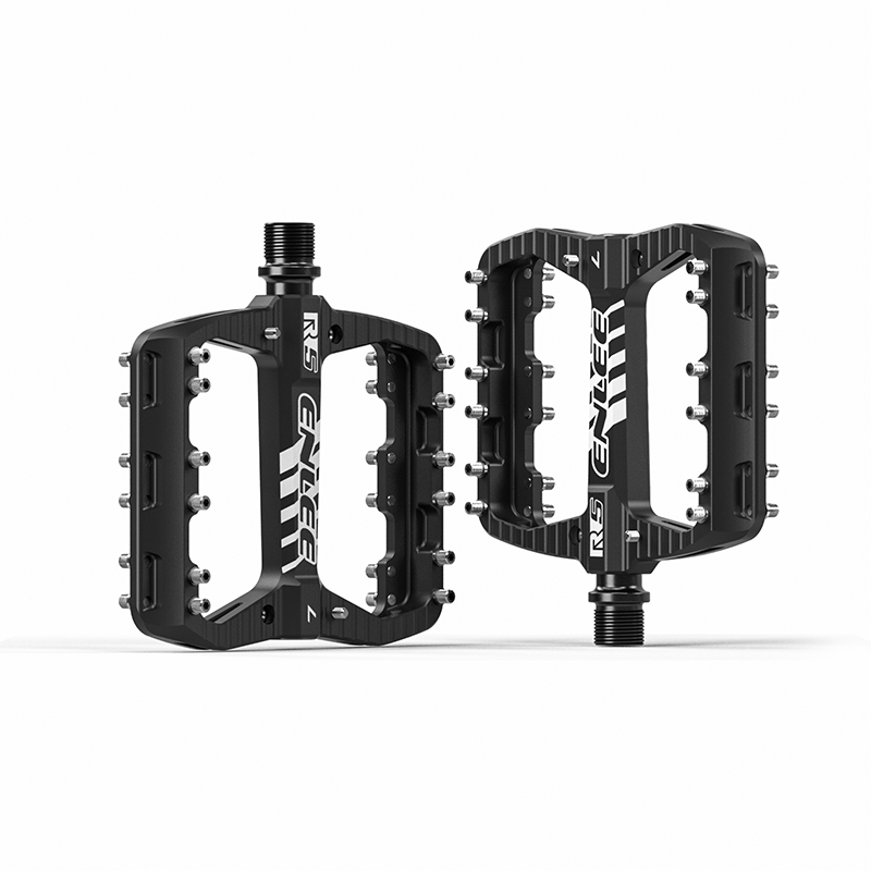 Pedali MTB ENLEE - Alluminio Ultraleggero - Cuscinetti Sigillati - Accessori Bici montagna bicicletta: Bianco
