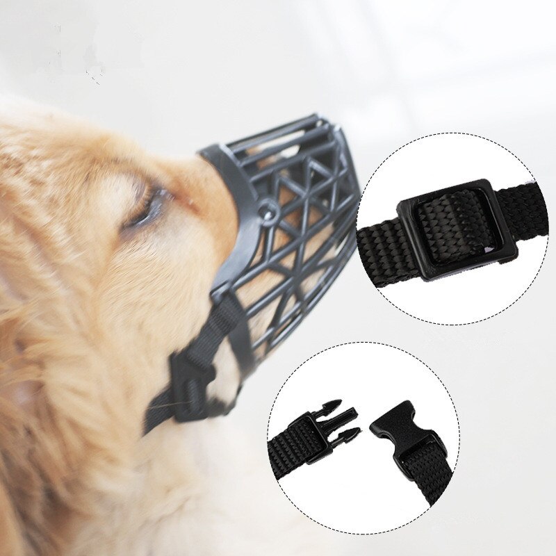 Boquillas protectoras para perros, accesorios para mascotas, antiladridos, transpirables: 4