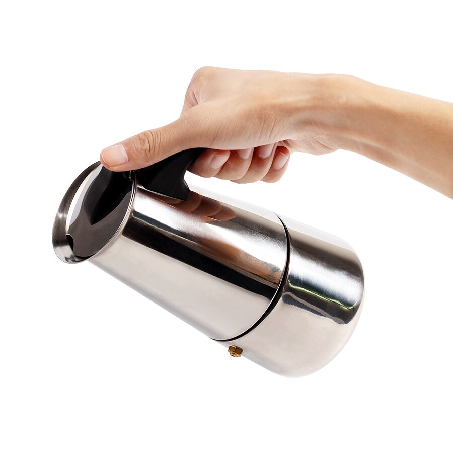 Moka Espresso Koffiezetapparaat Latte Piano Cottura Filtro Koffiezetapparaat Koffie Pot Percolator Gereedschap Koffiekan Koffiezetapparaat Pot