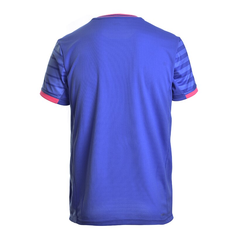Li-ning nouveaux chemises de Badminton pour hommes à sec respirant coupe régulière sport confort T-Shirts doublure Tee AAYM143 CJFM17