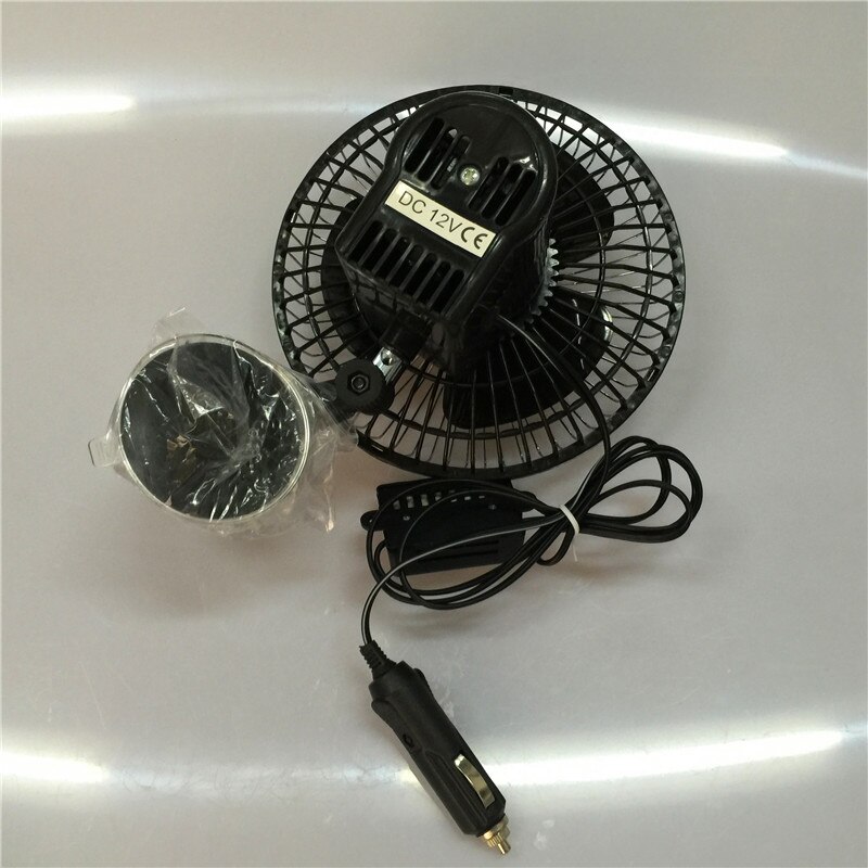 Ventilador con ventosa para coche, dispositivo de ventilación de techo de 6 pulgadas, 12V24, gasolina, interior, furgoneta, coche, Motor de motocicleta,