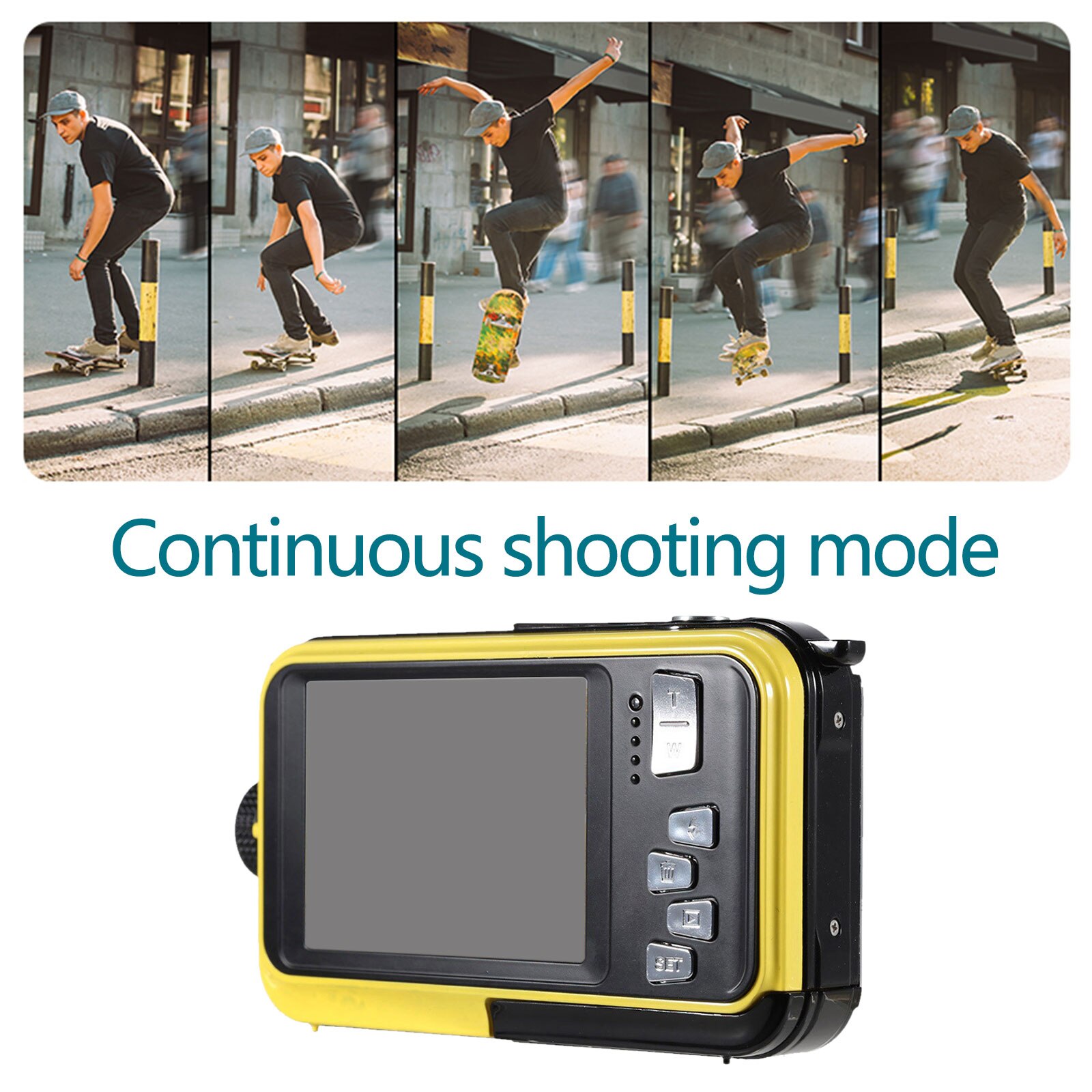 48MP Onderwater Waterdichte Digitale Camera Dual Screen Full Hd 2.7K Video Camcorder Point &amp; Scheuten Digitale Camera Lcd Displays