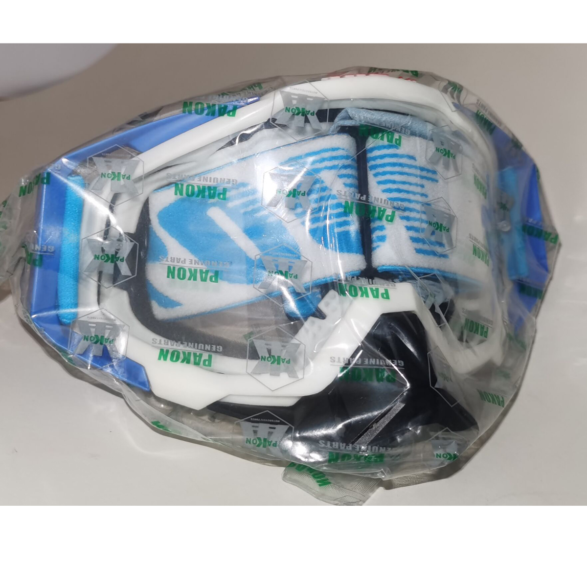 Motorbril voor heren/dames buitensport motorrijder crossmotor motorcross 100 procent ogen veiligheidszonnebrillen uitrusting: Blauw