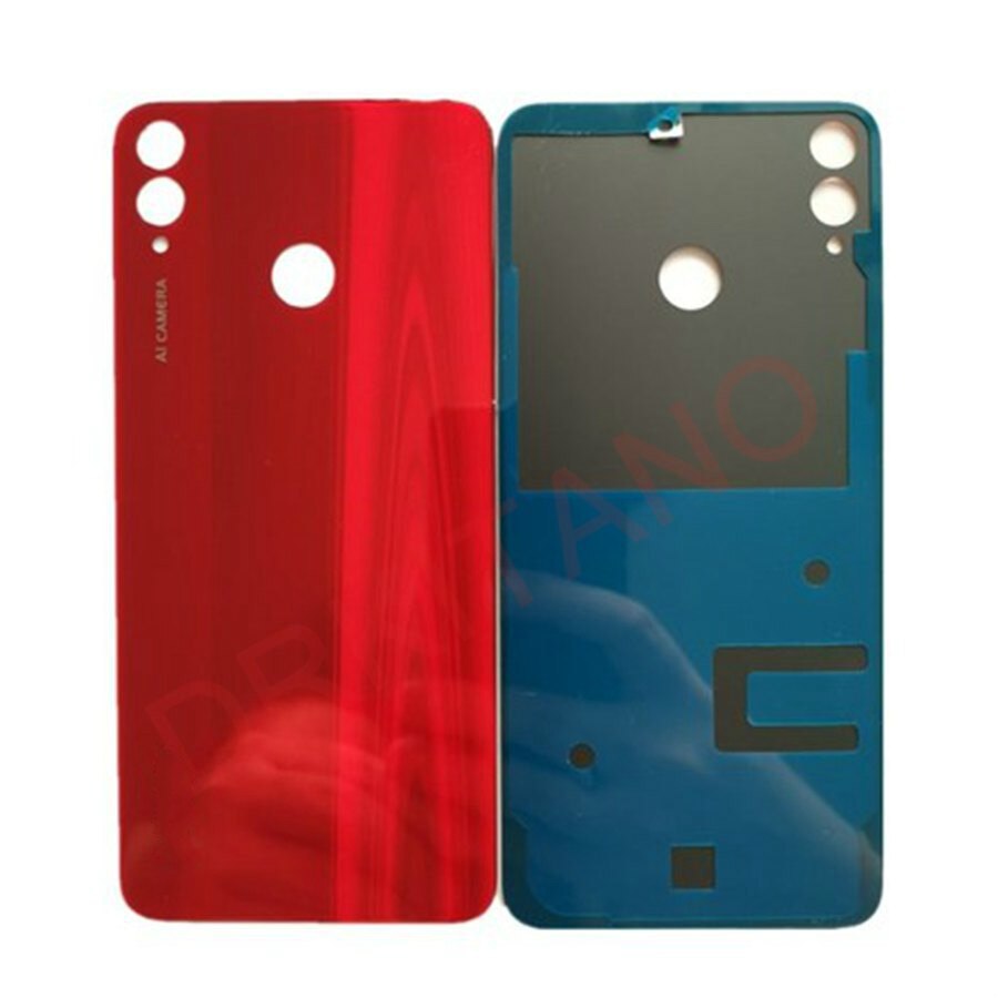 For Huawei Honor 8X Back Battery Cover Glass Panel Rear Door Housing Case With Camera Lens For Honor 8X Back Cover JSN-L21