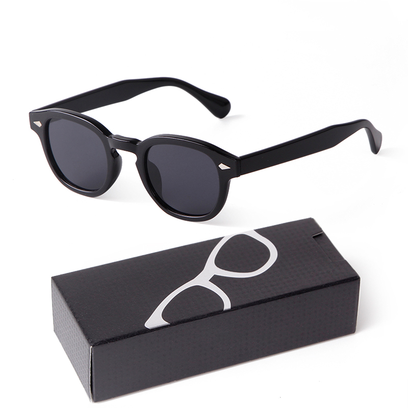 Farbverlauf Blau Kleine Runde Sonnenbrille für Frauen Männer Jahrgang Schildkröte Quadrat Sonnenbrille Lunettes De Soleil