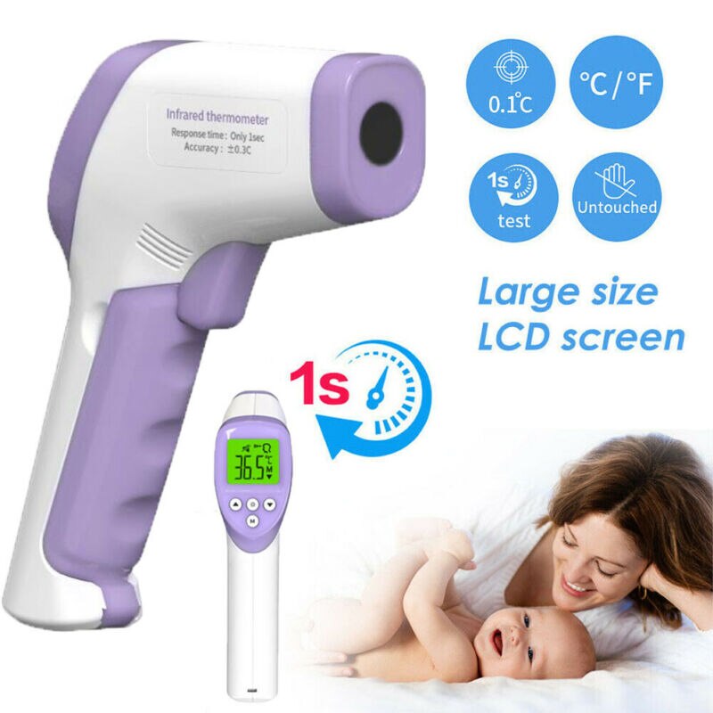 Infrared Forehead Thermometer (Without Battery) NonContact Infrared