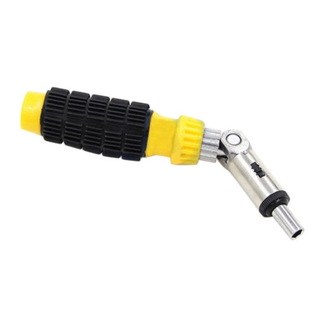 4mm Screwdriver Handle Ratchet Screwdriver Handle Screwdriver Hex Bayonet Bit Hand Tools Hexagon Shank Set Drill Bit Adapter: B 6.35mm