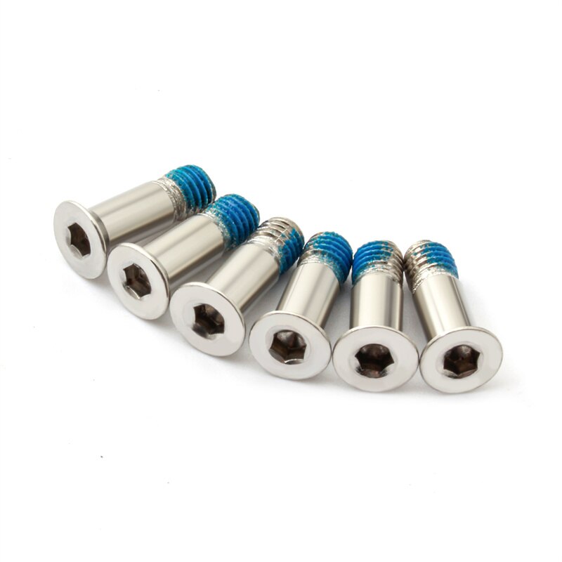 MUQZI-poleas de acero inoxidable para bicicleta de montaña, tornillo Jockey M5, Perno de rueda de guía, desviador trasero, piezas de ciclismo, 2 uds.