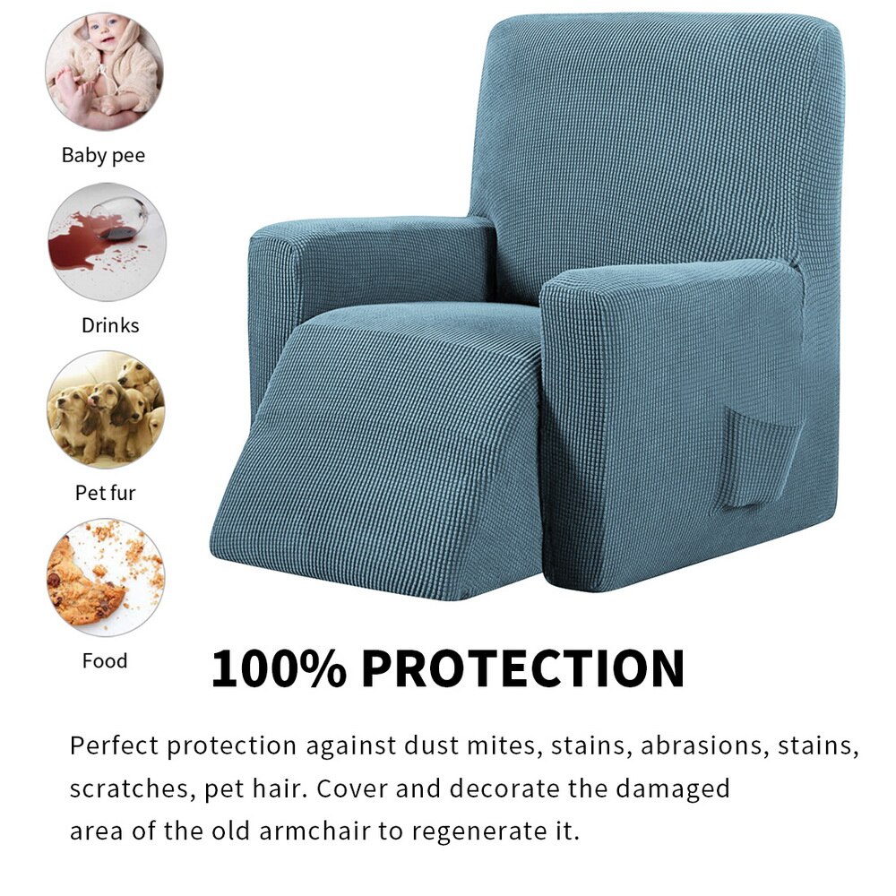Waterdichte elastische relaxfauteuil hoes all-inclusieve massagebank hoes voor woonkamer slipcoers meubelbeschermer