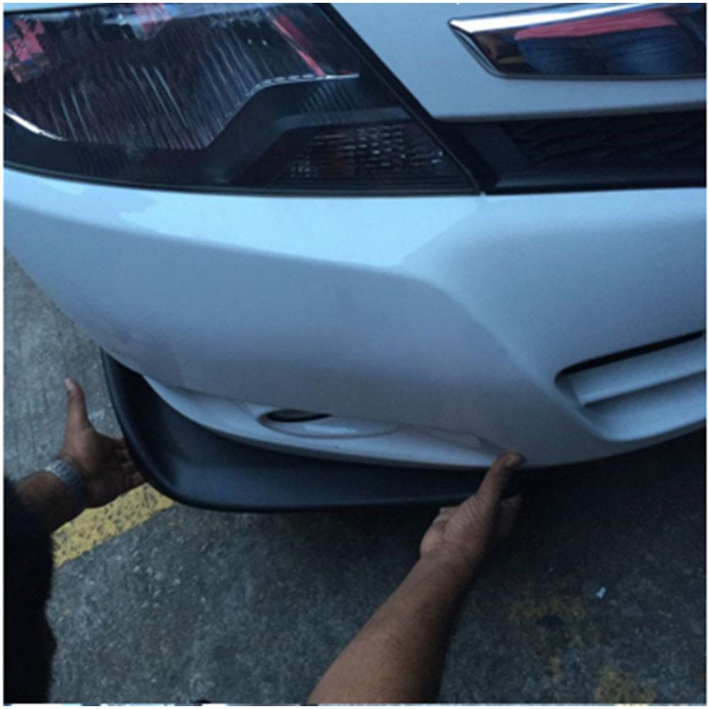 1 par de deflectores delanteros de coche, palas de alerón, Protector de parachoques de coche, difusor, pala frontal, ala decorativa resistente a los arañazos