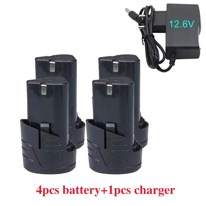 Original 12V 6800mAh Typ D Elektrowerkzeug-Universal-Ladeakku, Elektroschrauber, Lithium-Ionen-Akku für elektrische Bohrmaschinen: Lila