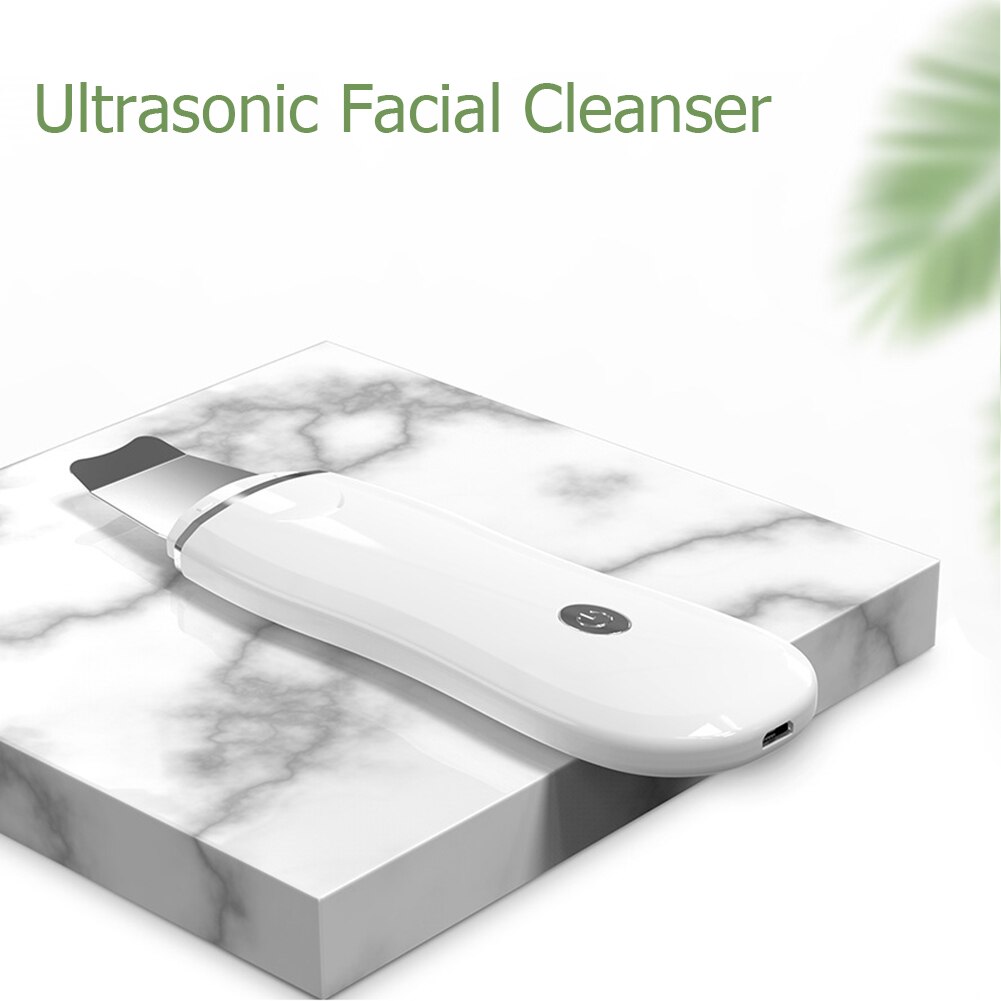 Ultrasone Mee-eter Verwijderen Diepe Gezicht Reiniging Massager Skin Scrubber Exfoliërende Peeling Spatel Porie Schoner