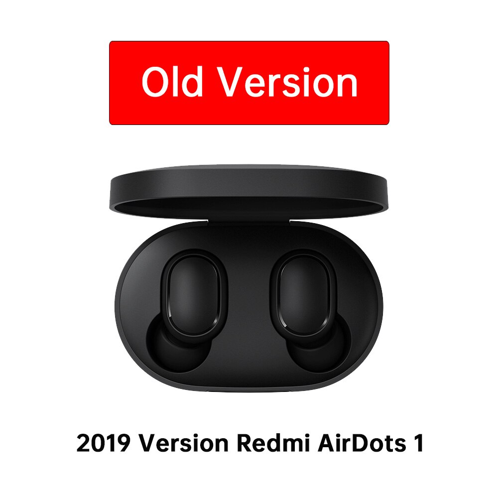 Xiaomi Redmi AirDots 2 Sinistra = Destra TWS Vero Stereo Senza Fili Bluetooth Auricolare Auricolare BT5 Vero Stereo Senza Fili Auto Link: Redmi Airdots Old