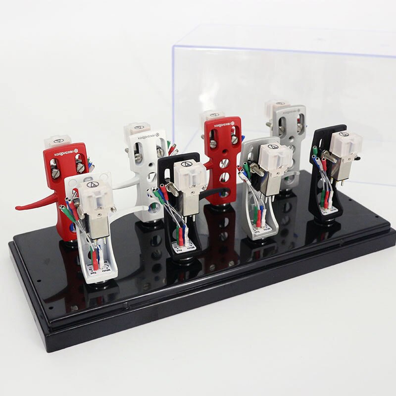 Turntable LP Vinyl Record Stylus Needle Album Storage Display Box Dustproof Cabinet For Turntable Magnetic Cartridge Rekord Box