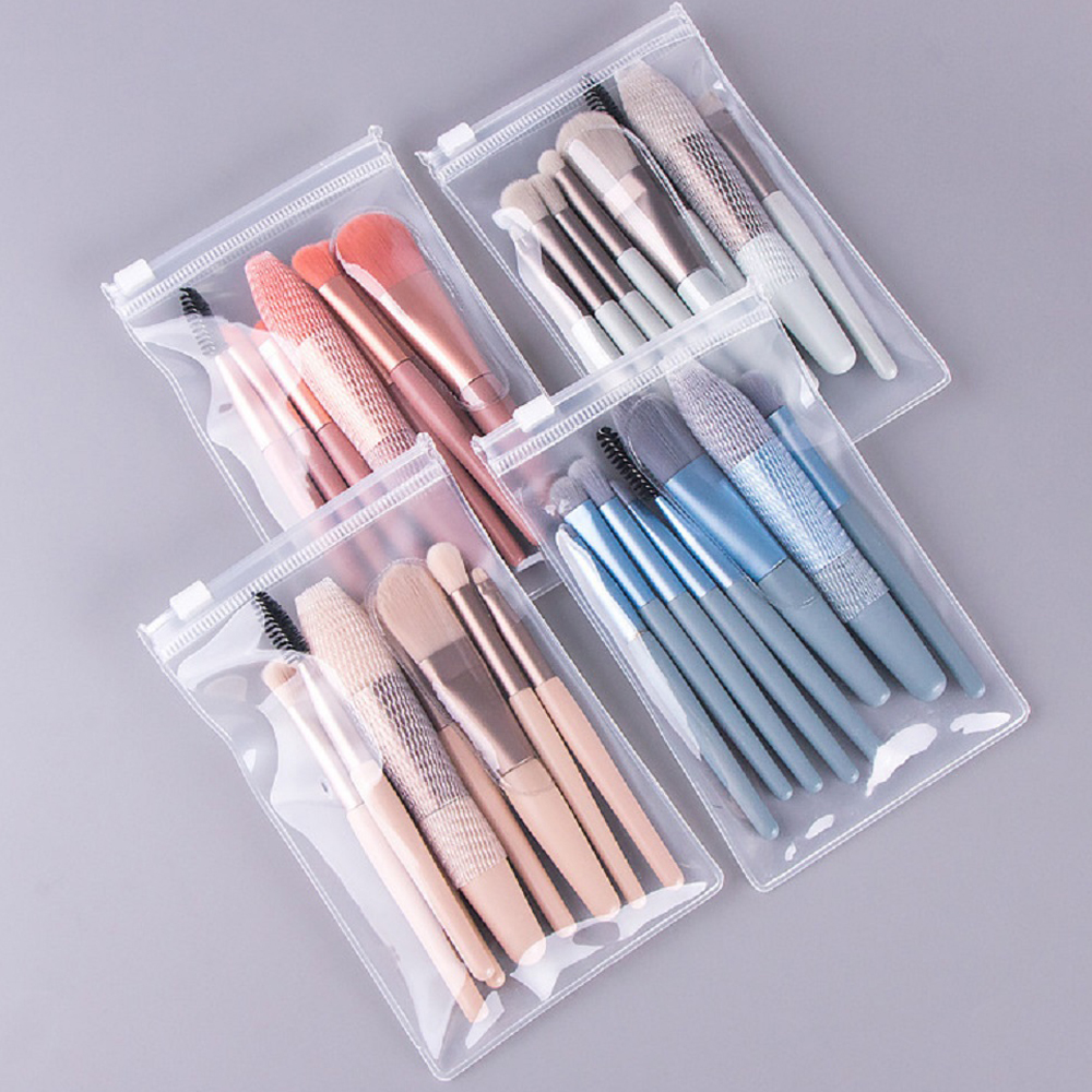 Juego de 8 Uds de brochas de maquillaje, brocha correctora de maquillaje, colorete, brocha para polvos sueltos, sombra de ojos, resaltador, brocha para base, herramientas de belleza