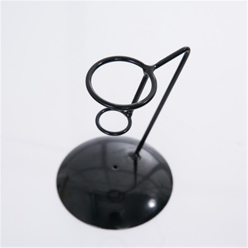 Black Iron Cone Holder ice cream Stand Flavoring Rack Ice Cream Tools 10 Holes Acrylic Stand Ice Cream Crisp tube Cone Holders