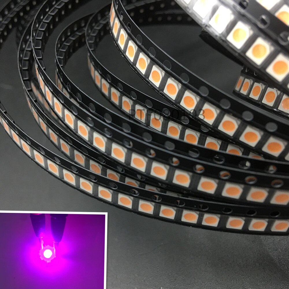50PCS 100PCS 2835 380NM-840NM Full Spectrum LED smd led diode 3.0-3.2v 150mA: 100pcs