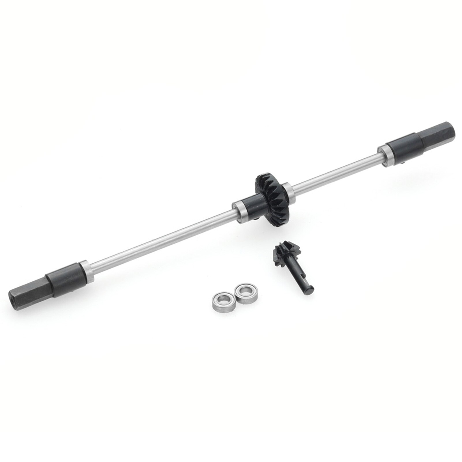 Vorne Medium Hinterachse und Getriebe Set Metall Ersatz für WPL RC Militär Lkw