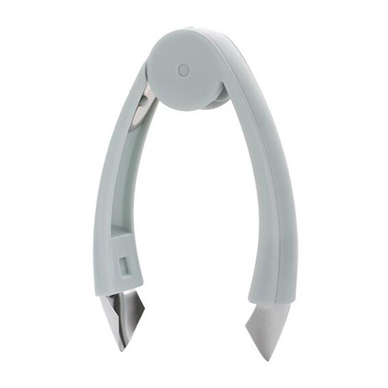 Ananasschiller van roestvrij staal, eenvoudig ananasmes, snijder, ontkern, snijder, clip, fruitsaladegereedschap: Default Title