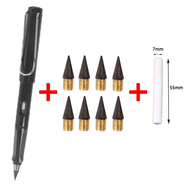 Everlasting Pencil, 10 Pcs Infinity Pencil Inkless Pencil Eternal with