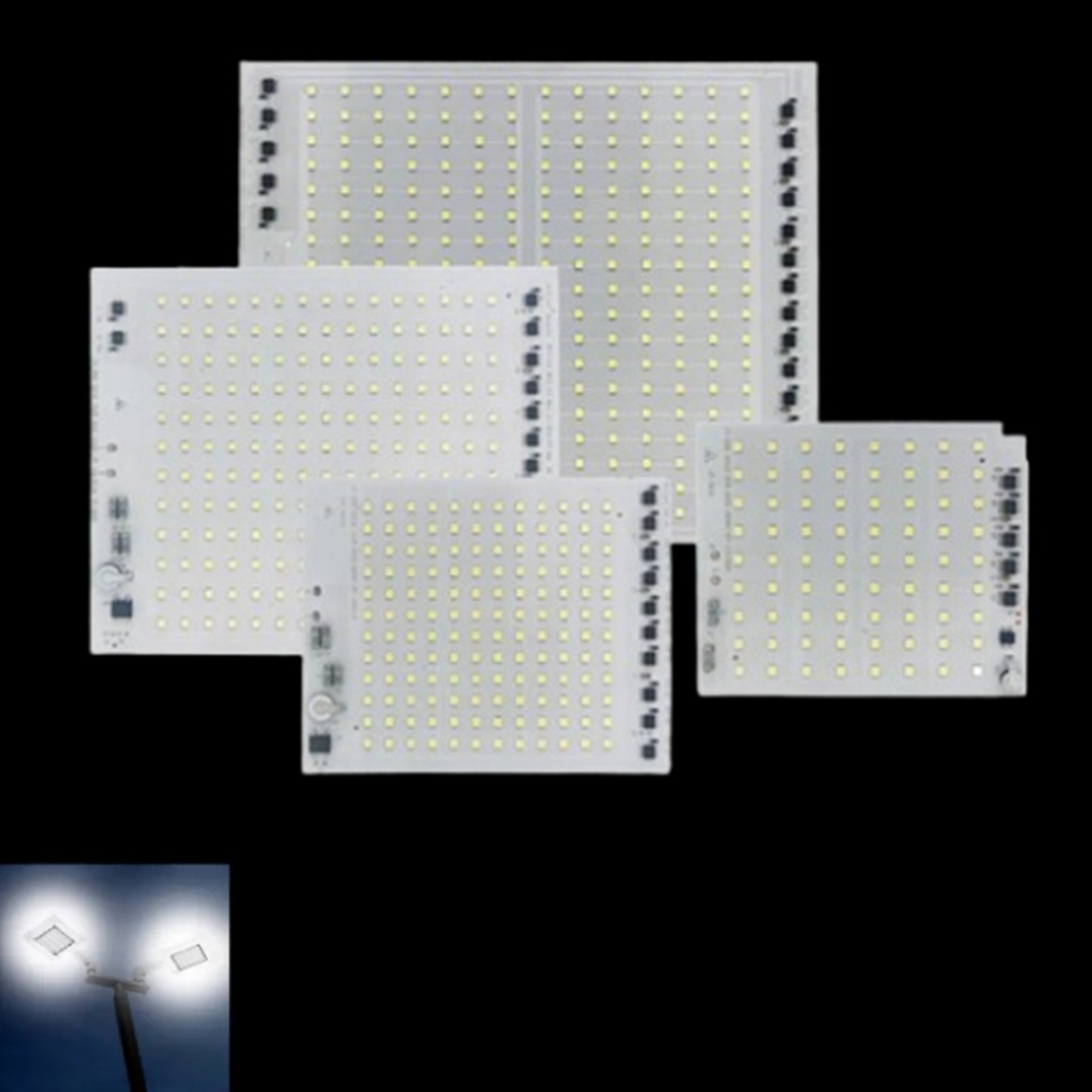 Puces de lampe LED 220V SMD puce 2835 IC intelligent Module de lumière LED remplacement 10W 20W 30W 50W 100W pour projecteur extérieur projecteur projecteur