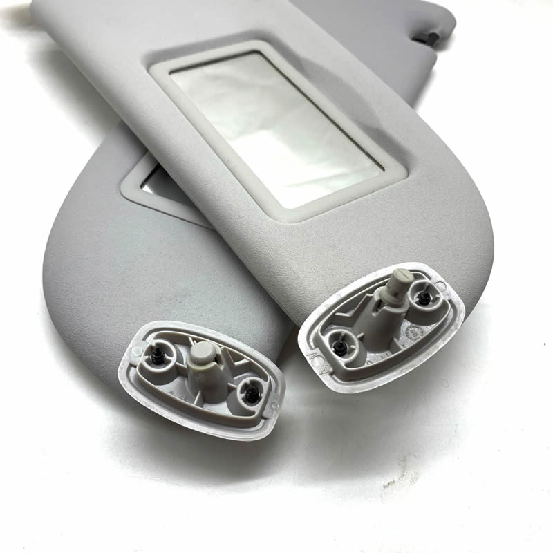 Visera interior gris con espejo de maquillaje para Peugeot 206 para Citroen C2 1999 gris izquierda/derecha