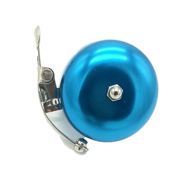 Bicycle Bell Mini Retro Alloy Mountain Road Bike Horn Sound Alarm Bicycle Outdoor Cycle Safety Warning Accessories: Blue