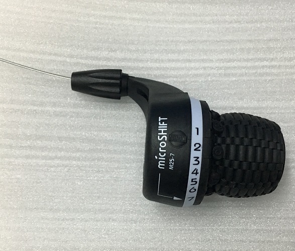 Microshift 24 S Twist Grip Gear Shifters Trip 3X6/7/8 Speed Twist Shifter Fiets Shifter Derailleur Compatibel voor Shimano: 3X7S Right Shift