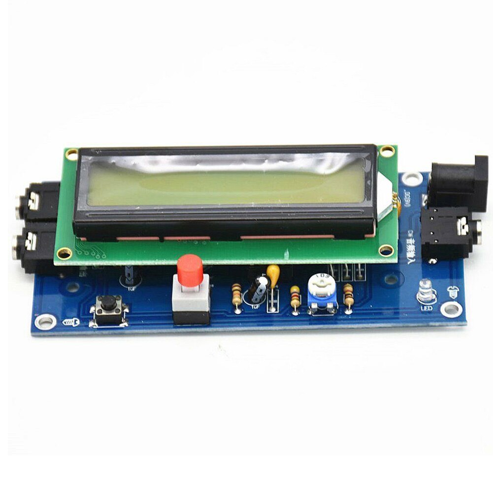 Holdbart mini  dc7-12v/500ma oversætterværktøj tilbehør morse skinke radio lcd display modul udskiftning kodelæser cw dekoder